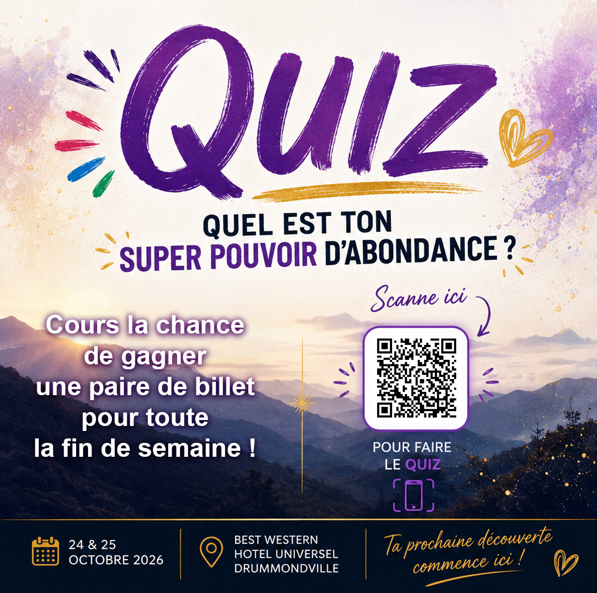 Quiz - Quel est ton super pouvoir d’abondance ?